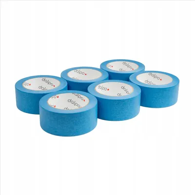 Produktbild von Dalpo Blaue 7-Tage Malerkrepp-Abdeckband 48mm x 50m (6 Stück)