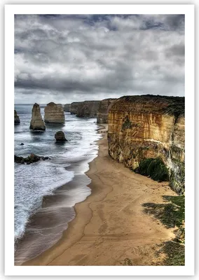 Produktbild von Poster - Poster ohne Rahmen - Strand Ozean Landschaft - 70x100 cm - Wand Bild - Wanddeko - Wandbilder - Kunstposter - Wandposter - Bilder - Kunstdruck - Wanddekoration - Wandbild - P2XPA70x100-0141