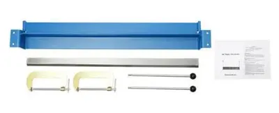 Zdjęcie produktu dla Maszyna do gięcia blach ręczna, maksymalna szerokość gięcia 914 mm, wytrzymała konstrukcja stalowa, metalowa
