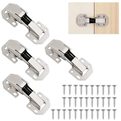 Produktbild von Set mit 4 Scharnieren mit Soft-Close-Funktion für Türen von Schränken