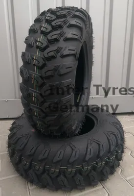 Produktbild von 2x 25x8-12 Reifen P3035 HAKUBA 25x8.00-12 25x8R12 205/80-12 6PR E4 60J Geländereifen für Quad