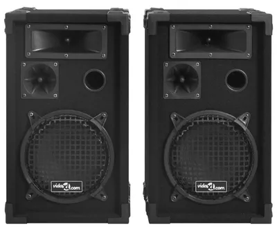 Imagen del producto de Altavoces pasivos, sistema de altavoces lineales de dos vías, alta calidad de sonido, color