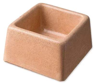 Immagine prodotto di ciotola quadrata 90x90x50mm (piccola) cemento (48)