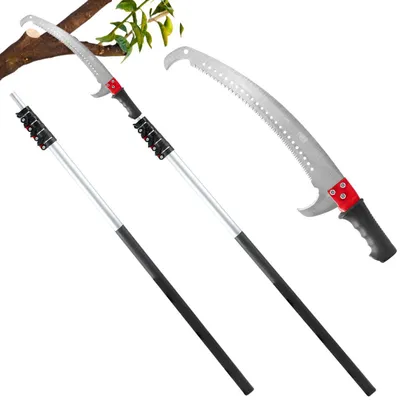 Produktbild von SEVICO Astsäge Teleskopsäge Teleskop Teleskopstange Astschere Gartensäge 600 cm V162