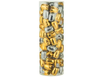 Produktbild von Ringelband metallic 5mmx20m gold silber sort