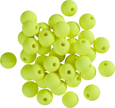 Produktbild von itoshii Neon-Perlen, 8 mm, 40 Stück Gelb