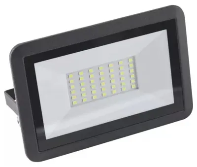 Productafbeelding van Meister LED-flitser, zwart, IP65, 30W, 2350lm, daglicht, 6500K, koud wit, 120°