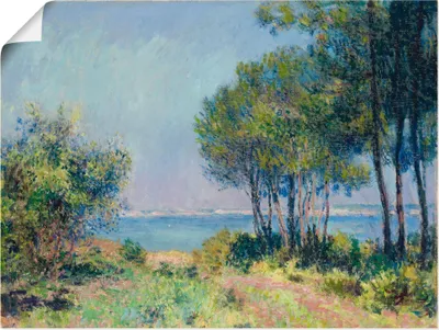 Produktbild von ARTland Poster Die Küste bei Varengeville. 1882 Größe: 80x60 cm