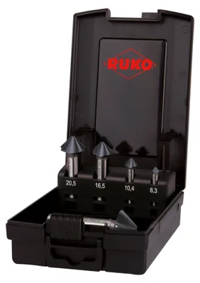 Produktbild von RUKO ULTIMATECUT Kegelsenker-Satz 4S HSSE-Co 5 RUnaTEC DIN 335 90° - 5 teilig - 102891EPRO