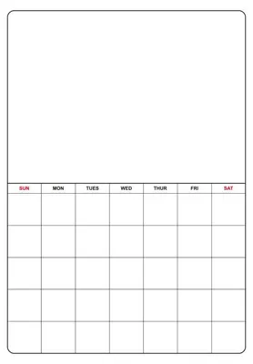 Produktbild von Magnetischer Kühlschrankkalender, trocken abwischbar, Whiteboard-Planer, Notizblock für Kühlschrank