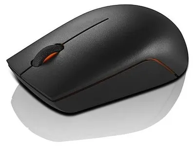 Image de Souris sans fil Lenovo 300, compacte, sans fil, noire, 3 boutons, 1000 DPI
