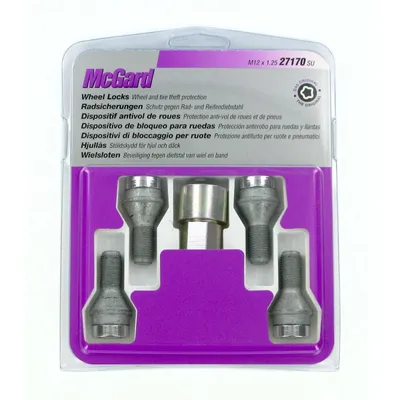 Produktbild von Mcgard Konische Bolzen Original A050 Kit 4 Stück M12x1.25 Schlüssel 19