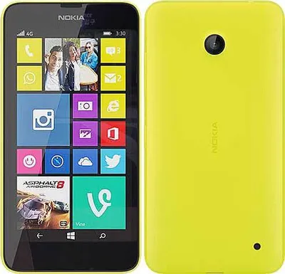 Produktbild von Nokia 635 Lumia 4G 8GB bright gelb