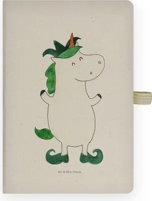 Produktbild von Mr. & Mrs. Panda Adressbuch Einhorn Joker - Transparent - Geschenk, Gaukler, Unicorn, Journal, Kladde, Tagebuch, Hofnarr, Einhörner, notizbuch, Mittelalter, Skizzenbuch