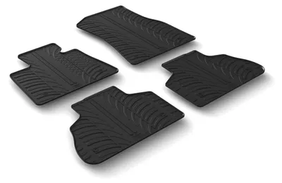Produktbild von LAMPA Fußmatten Set Gummi für BMW X5 (G05) Vorne+Hinten