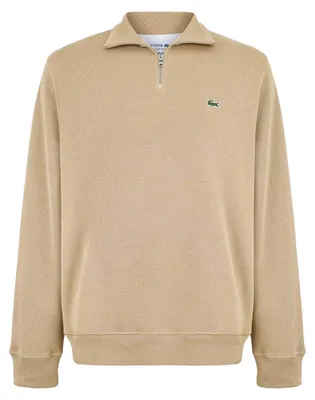 Produktbild von Lacoste - Sweatshirt für Herren, mit kurzem Reißverschluss, Baumwollmischung GT18656 (XL) (Beige)