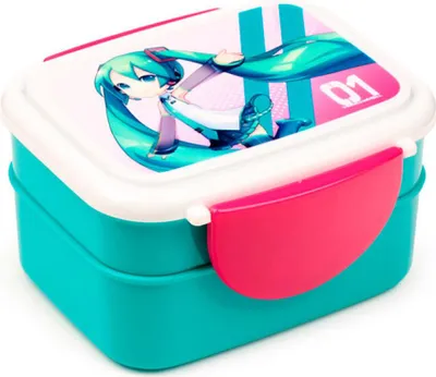 Immagine prodotto di Cestino per il pranzo con posate di Hatsune Miku