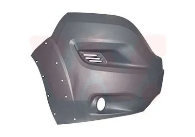 Produktbild von VAN WEZEL Stoßstange Stoßfänger vorne Rechts für FIAT Ducato Kastenwagen (250, 290) Grau 4064568