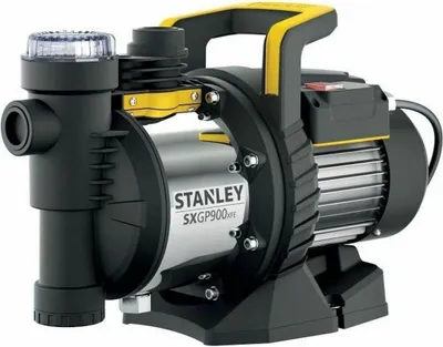 Produktbild von JUNG Stanley P900SP Gartenpumpe Selbstansaugend, Automatisch, 3600L/h Förderleistung, Saugpumpe 4,2 bar, mit Filter, Wasserpumpe Edelstahl-Gehäuse