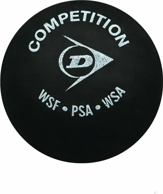 Produktbild von Dunlop - Squash-Bälle  3er-Pack  Wettbewerb RD1811 (Einheitsgröße) (Schwarz)