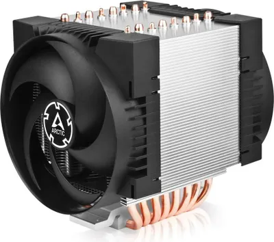 Produktbild von ARCTIC Freezer 4U-M Rev. 2 - 4U Server-Kühler für AMD, Intel, Luftkühlung, 12 cm, 122,16 m³/h, Aluminium, Schwarz