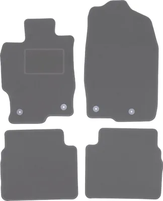 Produktbild von Graphit-Fußmatten für: Mazda 6 II GH Limousine, Kombi, Liftback, Fließheck (2007-2012)