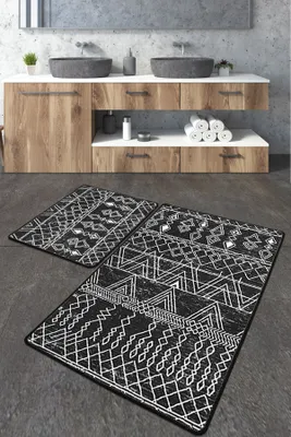 Image de Mijolnir, Straordinario- CHL4688, noir, tapis de bain, 700 g/m², 100 % POLYESTER