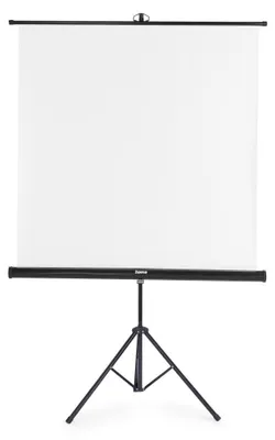 Zdjęcie produktu dla Hama 00021575 Ekran ze statywem 125x125cm mobilny ekran projekcyjny biały