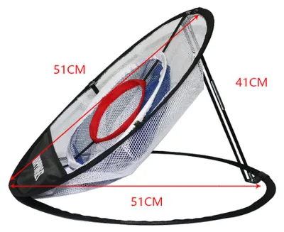 Image de Filet d'entraînement au chipping, support d'entraînement, filet de putting de golf pliable pour l'intérieur, idéal pour l'entraînement des enfants