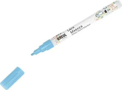 Immagine prodotto di Pennarello KREUL "Gloss Paint Marker" fine Larghezza linea: 1,0 - 2,0 mm blu chiaro