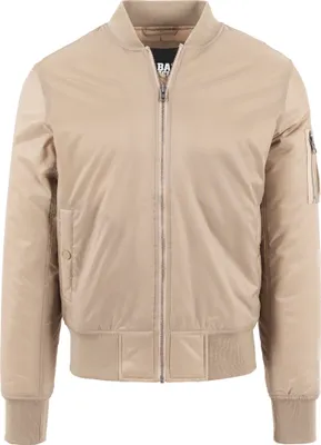 Produktbild von Urban Classics - SHINY BOMBER Jacke beige - L