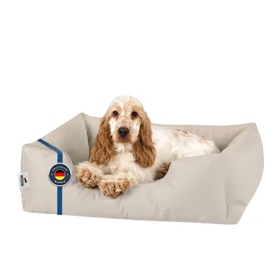 Produktbild von BedDog Hundebett ZARA,(S) ca. 55x40x17cm,LIGHT-SAND (hellbeige)