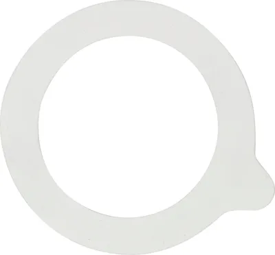 Produktbild von Einkochring 6 tlg., weiß, ø: 94 mm, ø 2: 68 mm