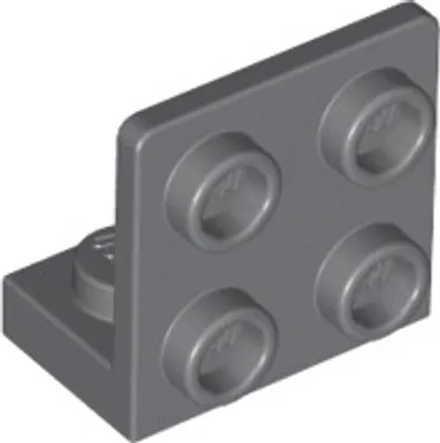 Produktbild von LEGO Winkel: 25 Brackets 1x2/2x2, 90°, Dunkelgrau