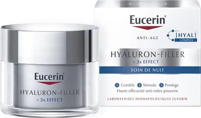 Zdjęcie produktu dla Eucerin Hyaluron-Filler Krem na noc + 3x Efekt 50 ml