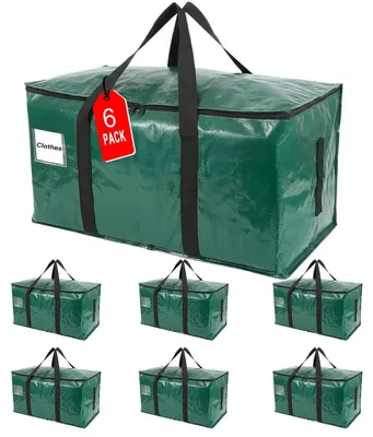Produktbild von Solidchoice – 6er-Pack große Aufbewahrungsbeutel für Umzug und Lagerung