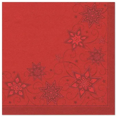 Produktbild von Papstar 82447, Rot, Seidenpapier, Muster, 54 g/m², 400 mm, 400 mm