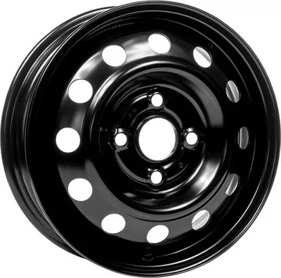 Produktbild von Alufelge Alcar Acciaio 7432 6.5X16 4X108 Et 32 Black