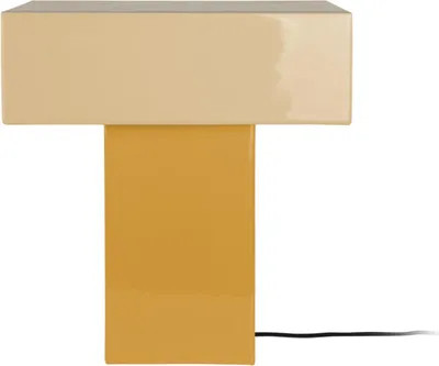 Produktbild von Leitmotiv - Tischleuchte Grato Recto - Gelb - 32x15x35cm Tischlampe - Nachttischlampe, Wohnzimmer, Schlafzimmer