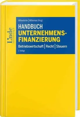 Obrázek produktu pro Handbuch Unternehmensfinanzierung