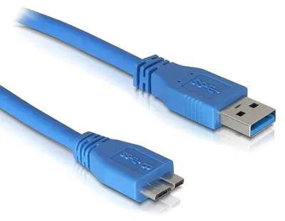 Immagine prodotto di Delock 82531 USB3.0 Kabel Delock A -> Micro-B St/St 1.00m blau