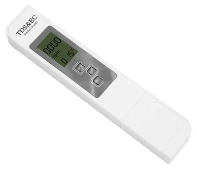 Wassertester 3-in-1, TDS/EC/Temperatur, LCD, 0-9990ppm