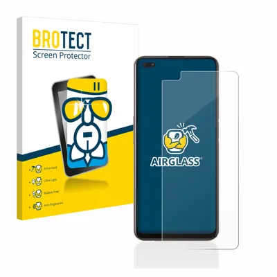 Produktbild von BROTECT Schutzglas für Oppo Reno 4 Z 5G Schutzfolie Panzer Folie Glas Display Schutz klar