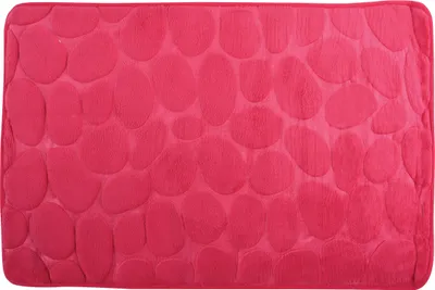 Produktbild von MSV Badteppich/Badematte - Kieselstein - Boden - fuchsia pink - 50 x 80cm