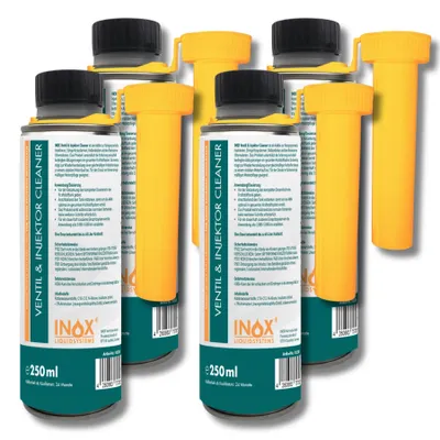 Produktbild von INOX Ventil Injektor Cleaner 4x250ml - Reiniger Additiv Einspritzdüsen
