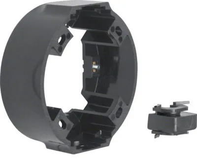 Zdjęcie produktu dla Hager 100101, Czarny, Duroplast, 88 mm, 86 mm, 10 szt.