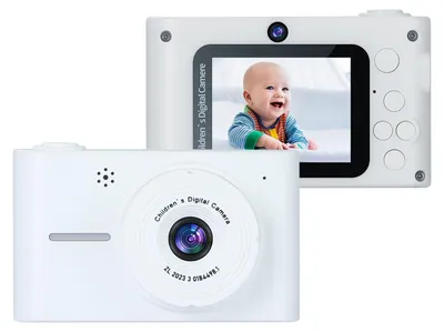 Produktbild von 1080P Digitalkamera Kinderkamera 20MP Kinderkamera Kinder-Selfie-Kamera fuer Jungen und Maedchen 8-facher Digitalzoom 2,0-Zoll-Bildschirm Doppelobjektive Geburtstagsgeschenk Festivalgeschenk Tolles Geschenk fuer Kinder