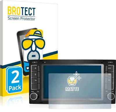 Produktbild von 2x BROTECT Schutzfolie für M.I.C. AVT7-lite Displayschutz Displayschutzfolie Folie Matt Entspiegelungsfolie