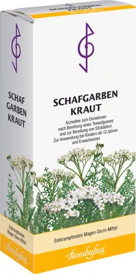 Produktbild von Bombastus Schafgarbenkraut-Tee - Entkrampfendes Magen-Darm-Mittel