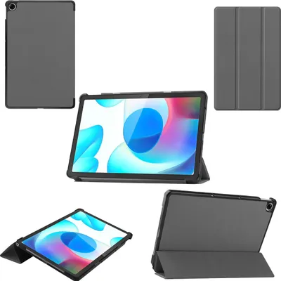 Immagine prodotto di Per Oppo Realme Pad 10.4 3folt Wake UP Smart Cover Grigio Tablet Borsa Caso